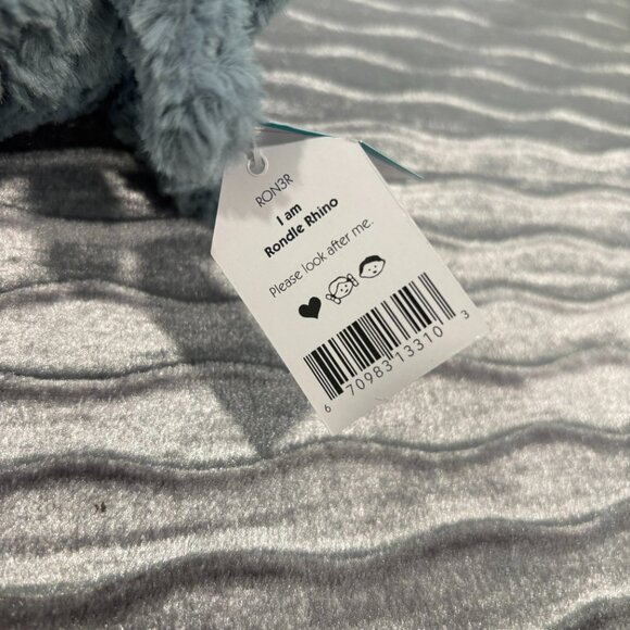 RARE Jellycat Rondle Rhino BNWT - Picture 7 of 7